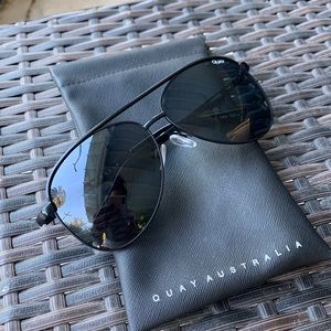 Black Quay Aviator Sunglasses
